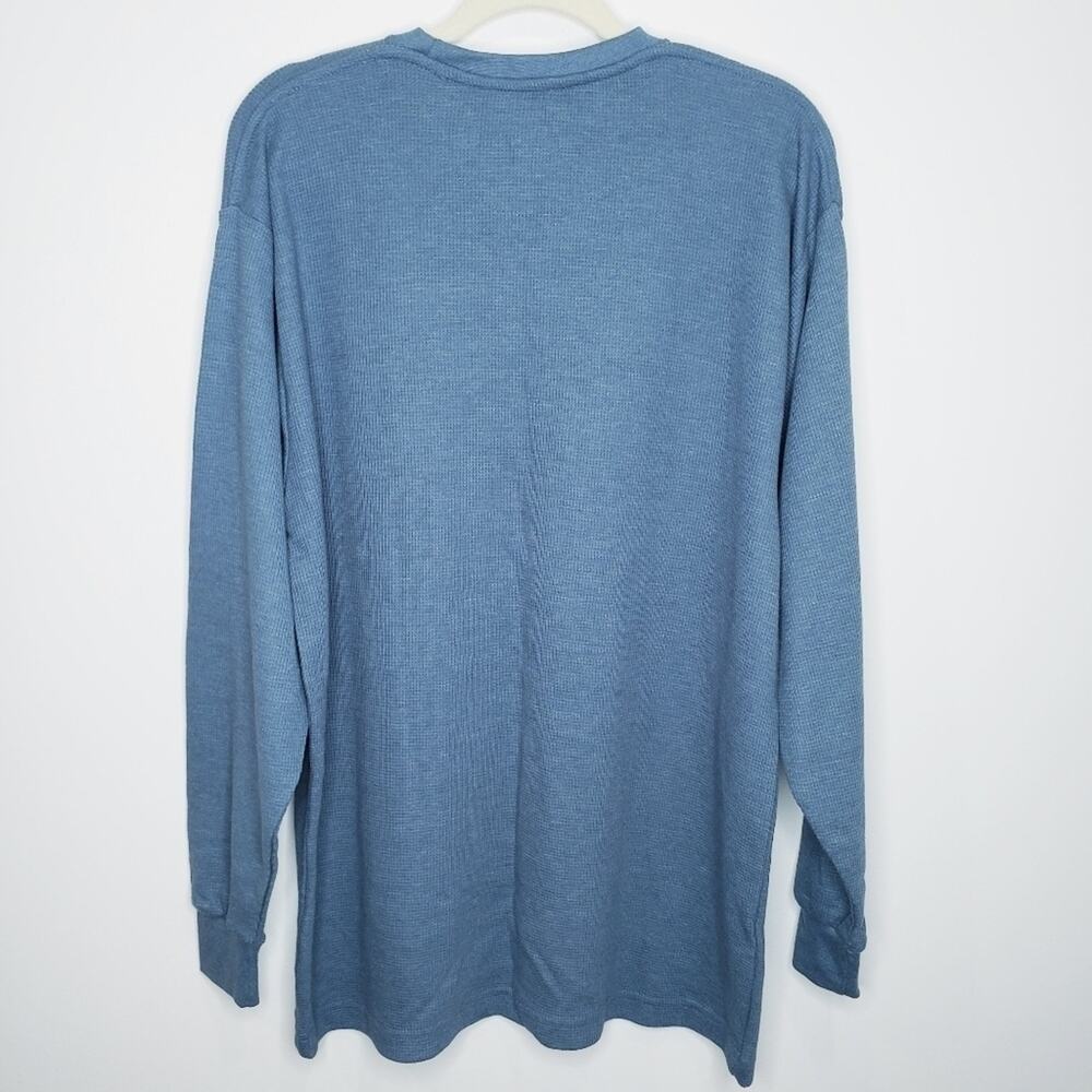 Long Sleeve Thermal Shirt Large Blue Galaxy by Harvic NEW - Picture 4 of 6